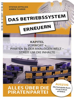 cover image of Das Betriebssystem erneuern--Alles über die Piratenpartei, Auszug des kompletten Titels